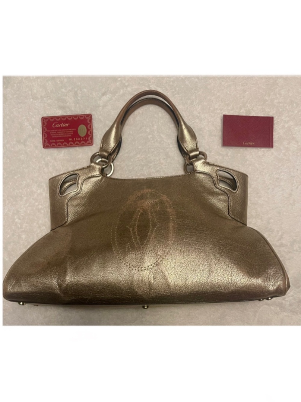 AUTHENTIC CARTIER VINTAGE – MUST DE CARTIER COLLECTION ✨ GOLD 💼